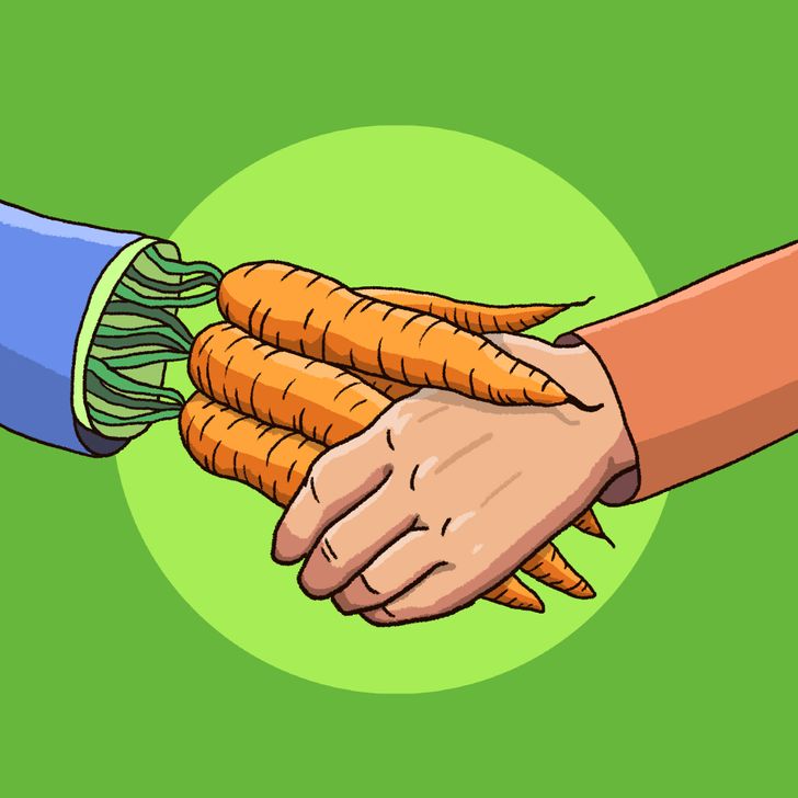 نوع دست دادن مثل یک دسته هویج در تست شخصیت شناسی بر اساس نوع دست دادن