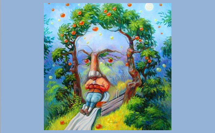 تست شخصیت شناسی تصویری نیوتن و درخت سیب