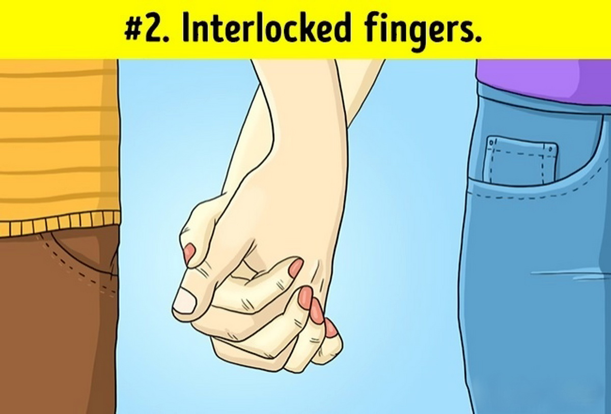 تصویر 2 در تست شخصیت براساس نوع دست گرفتن همسر