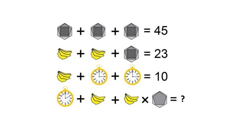 سوال هوش ریاضی جذاب