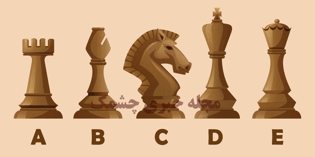 تست براساس انتخاب مهره شطرنج