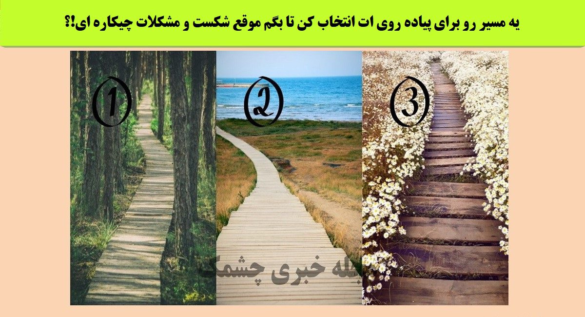 تست شخصیت مبتنی به انتخاب مسیر