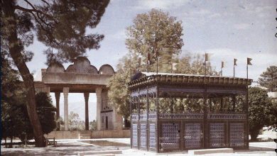عکس تاریخی حافظیه شیراز