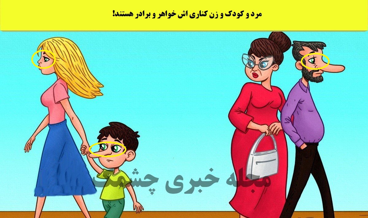 پاسخ آزمون شناسایی نکته تصویر خیابان