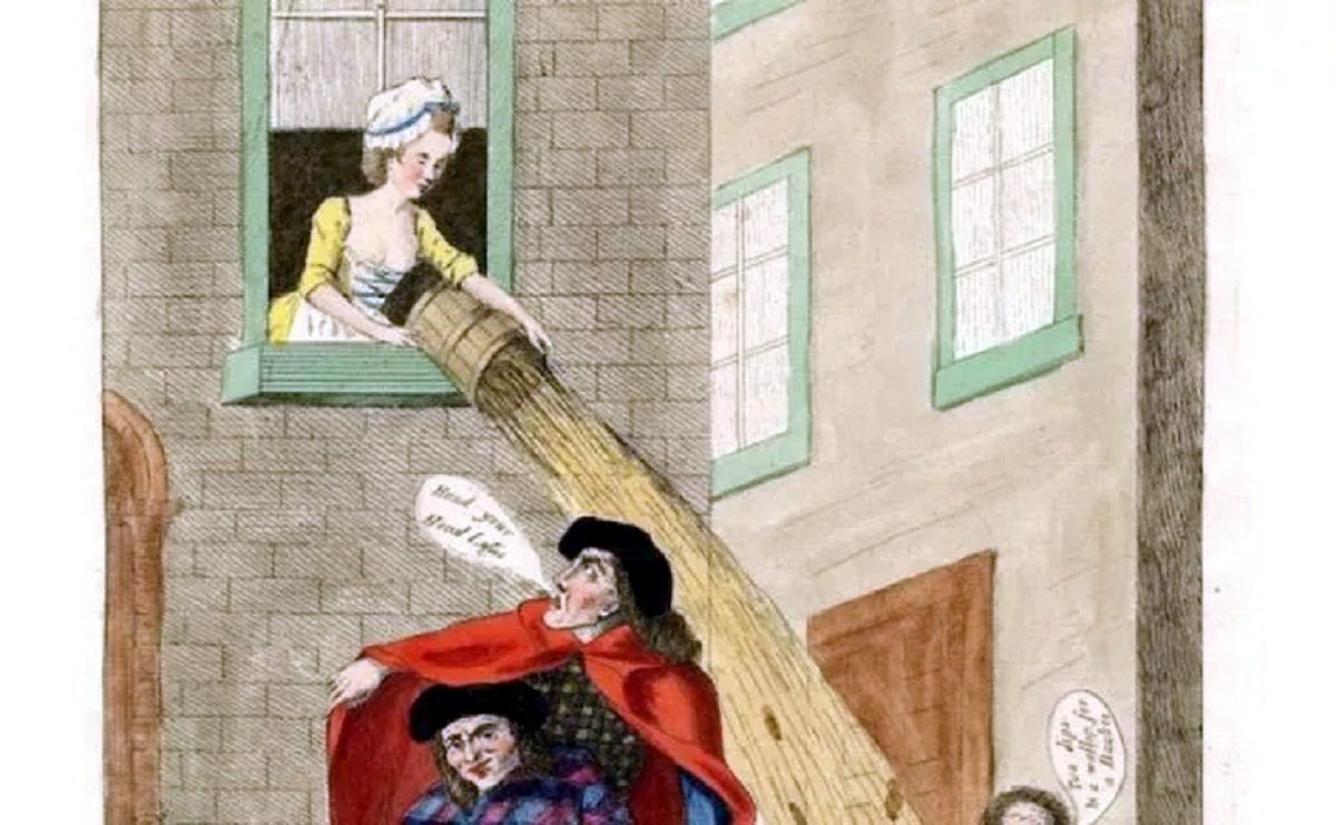 کارهای غیربهداشتی اروپائیان در قرون وسطی