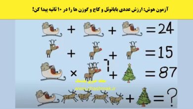 آزمون ریاضی با ارزش عددی بابانوئل