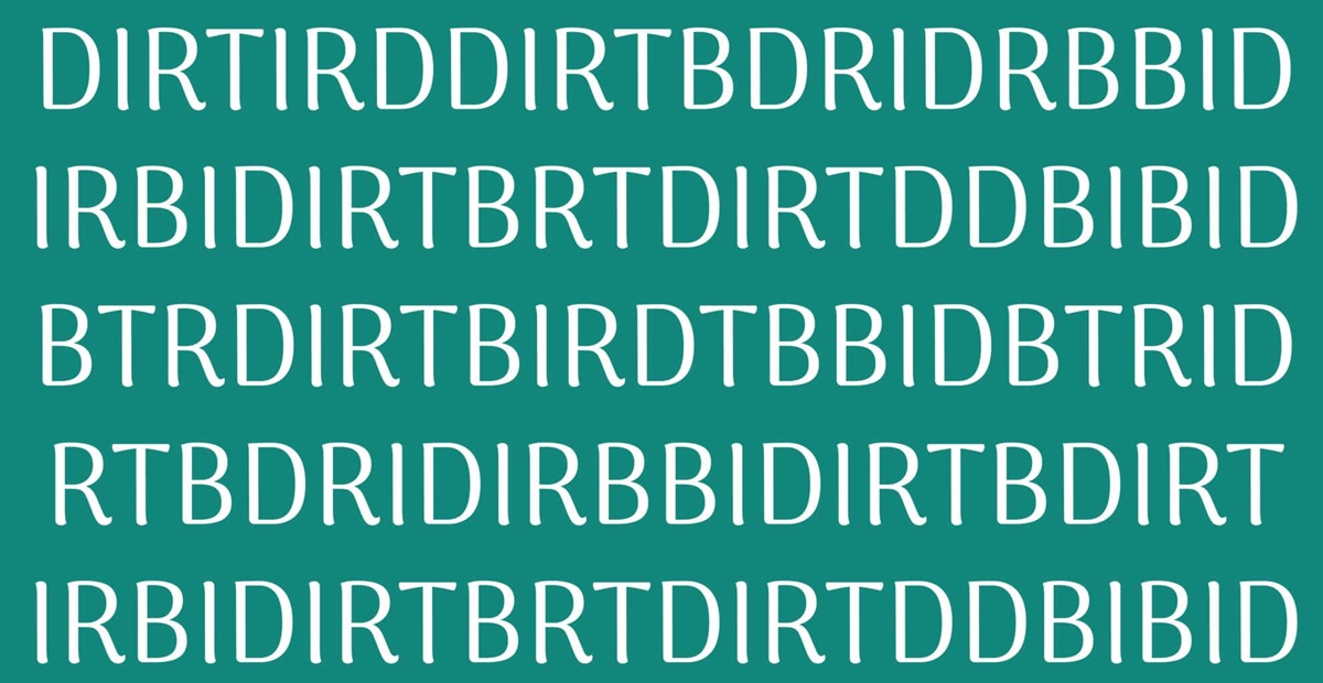 سوال تصویری شناسایی کلمه BIRD