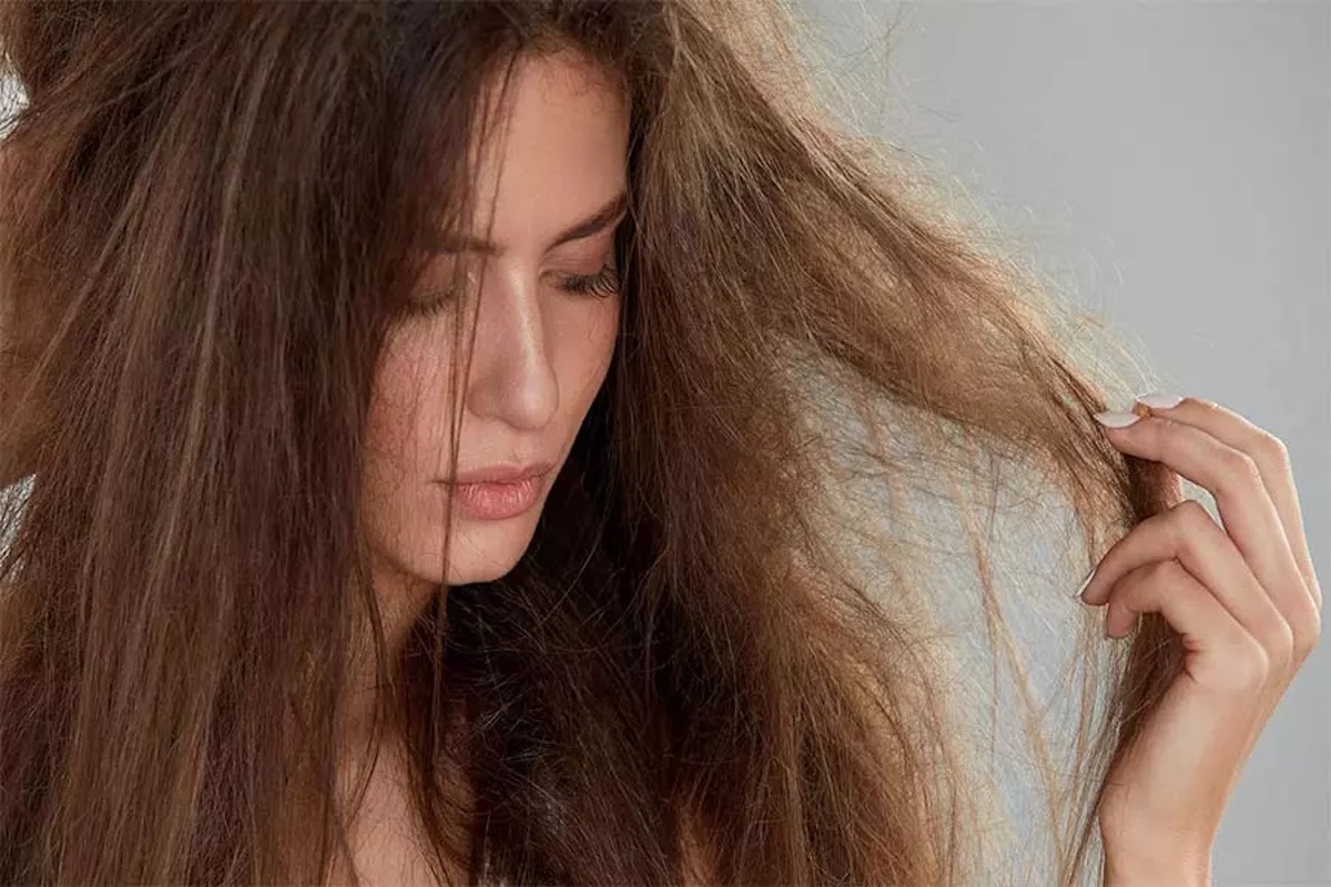 ابریشمی کردن موهای خشک