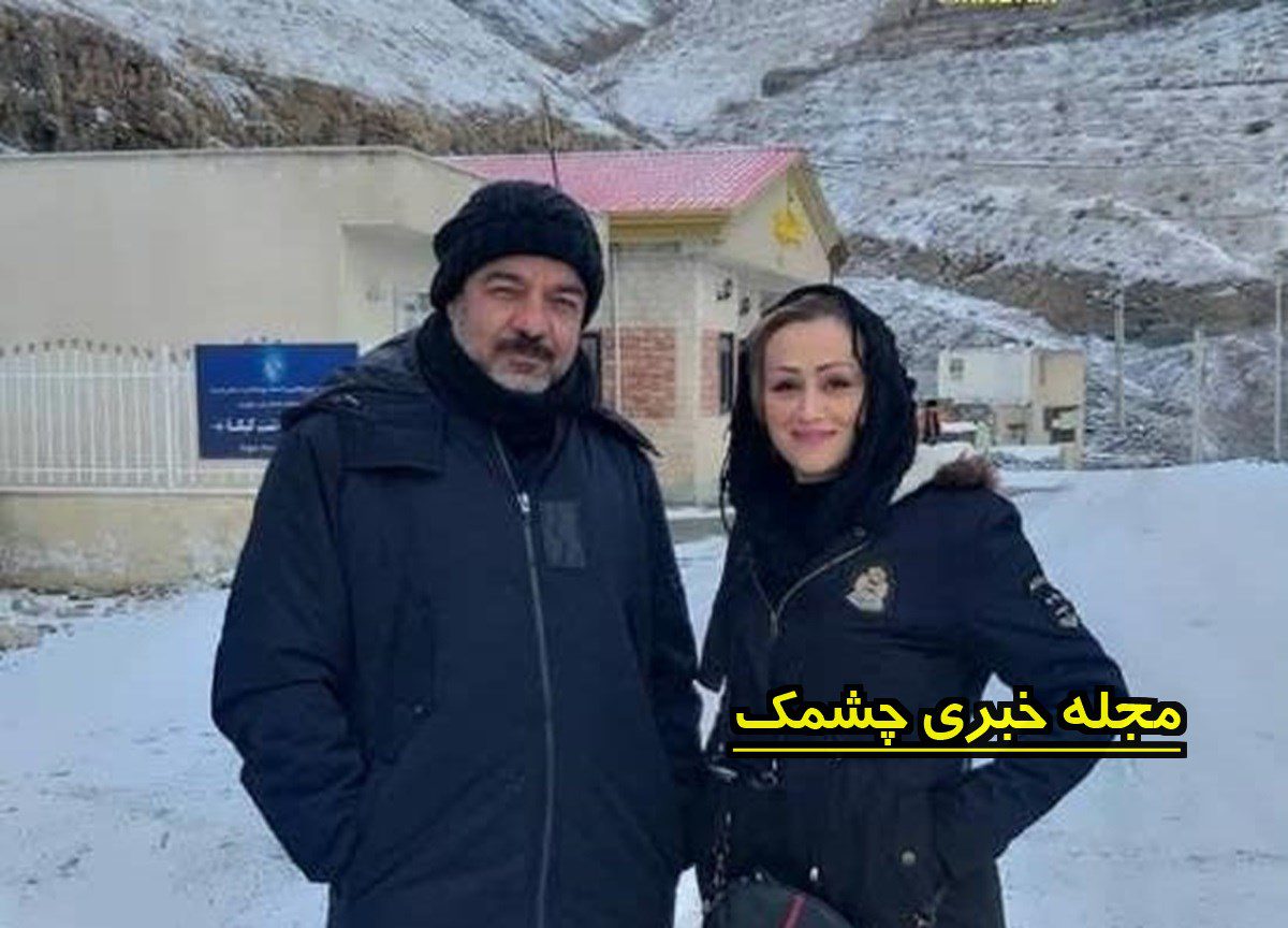 سعید آقاخانی و همسرش