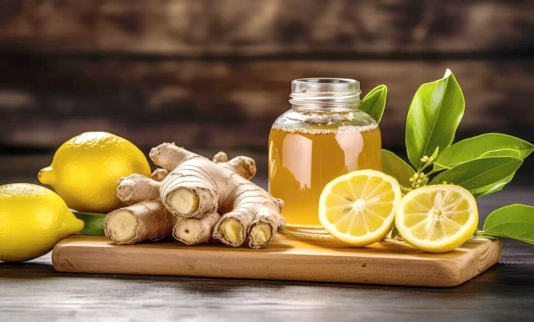 خواص ترکیب زنجبیل و عسل و لیمو