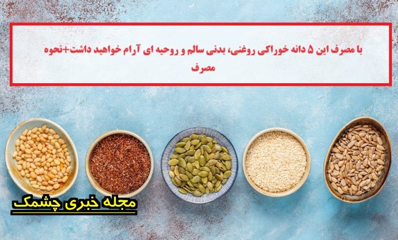 بهترین دانه های خوراکی روغنی