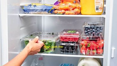 مواد غذایی که در یخچال نگهداری نشود