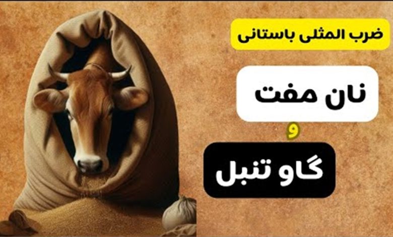 حکایت گاوی که نان گدایی را خورد