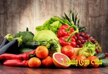 مواد مغذی میوه و سبزیجات به توجه به رنگ