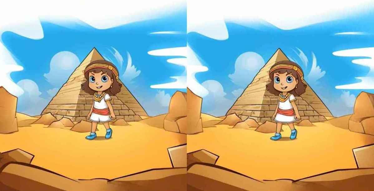 آزمون با شناخت تفاوتهای دختر مصری