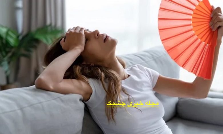 خنک شدن بدن در تابستان