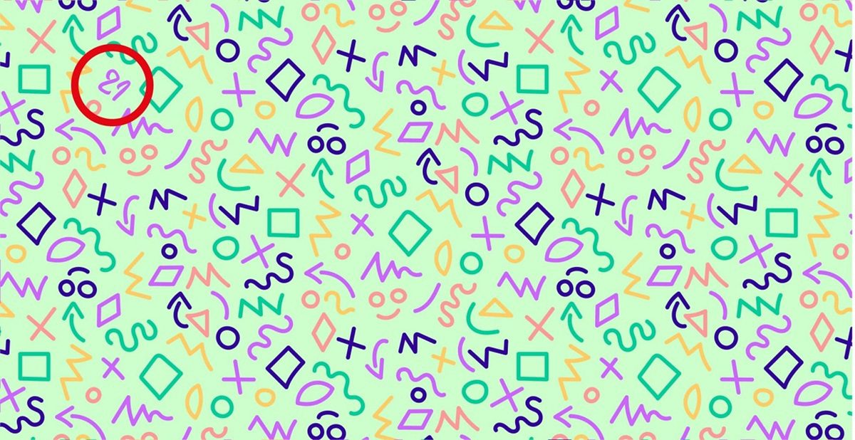 آزمون دید با یافتن عدد 21