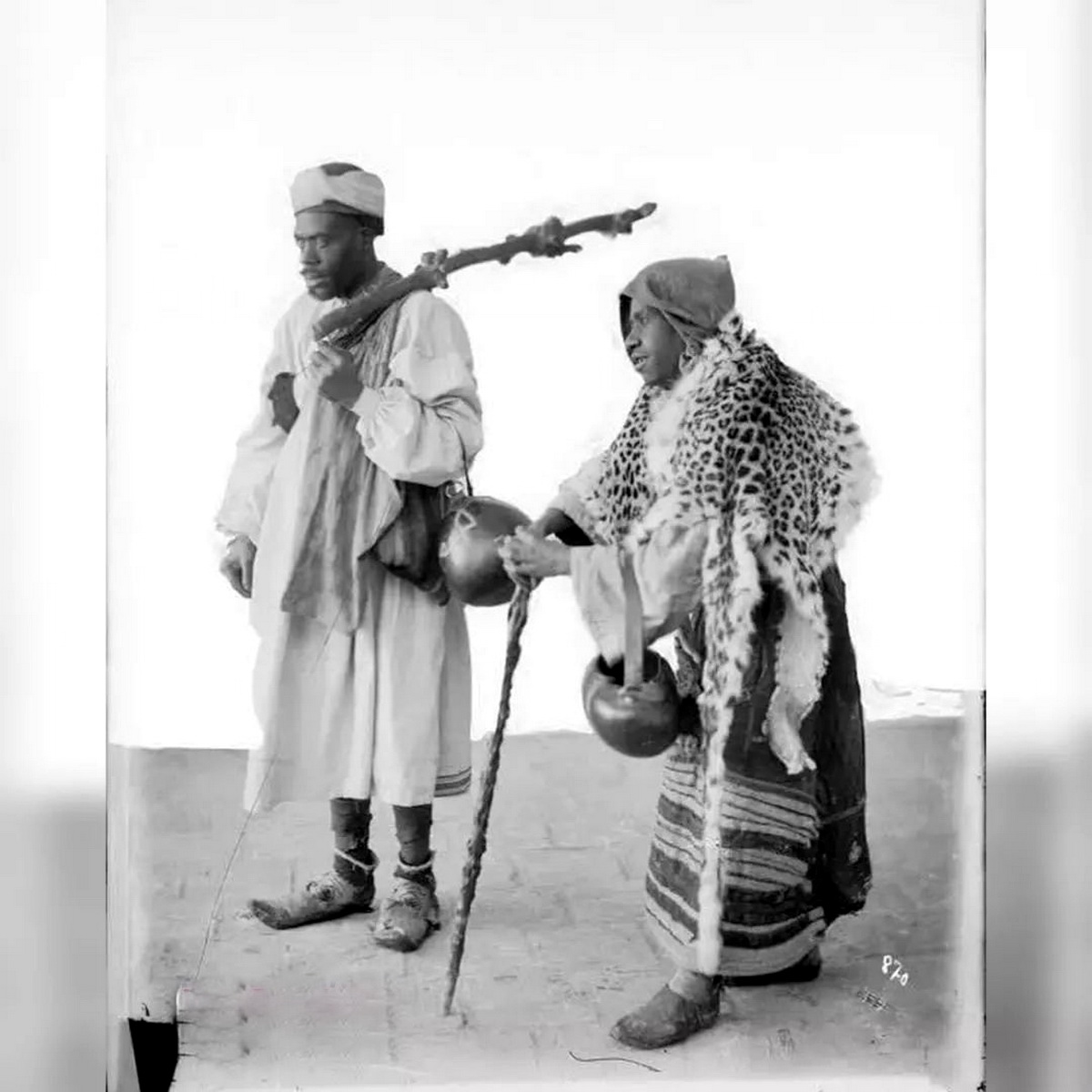 شمایل عجیب گداهای دوره قاجار