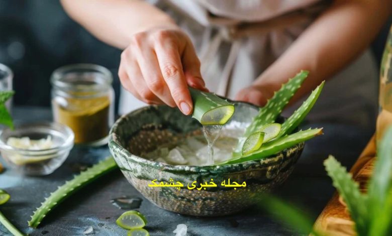  تهیه ژل آلوئه ورا در خانه