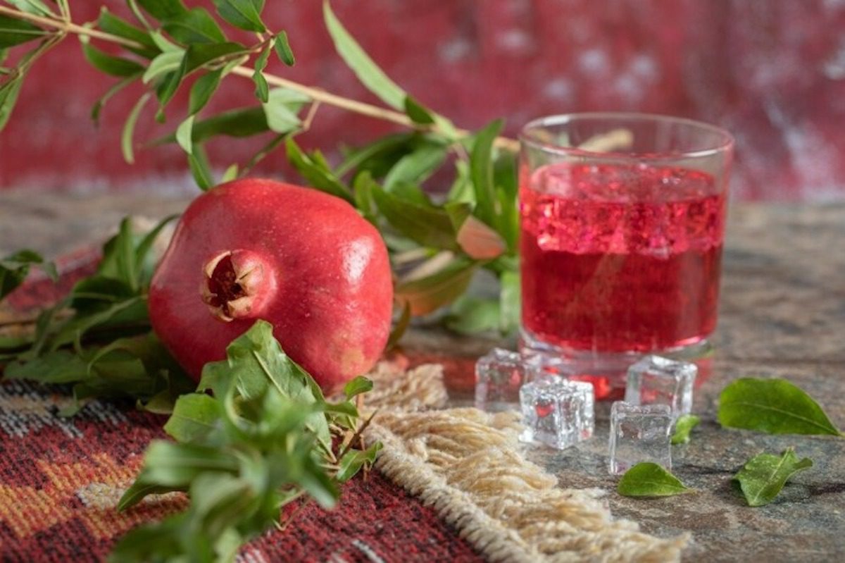  ژله انار شب یلدا