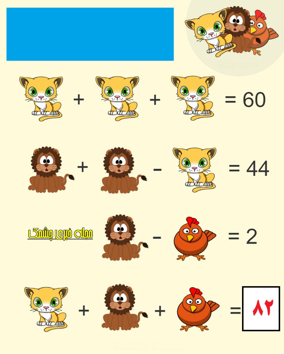 سوال با حیوانات اهلی و وحشی