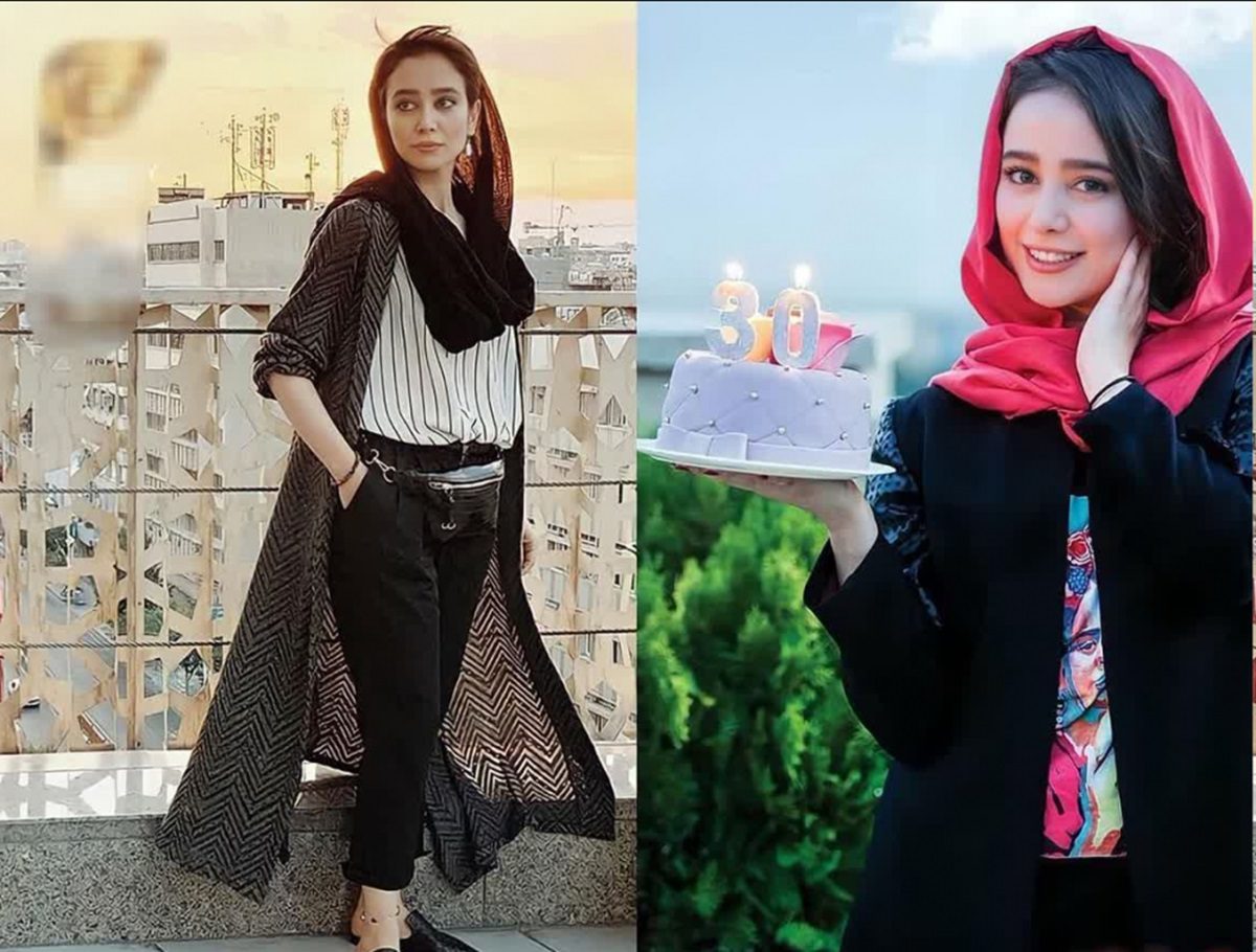 الناز حبیبی قد کوتاهترین بازیگر ایارنی
