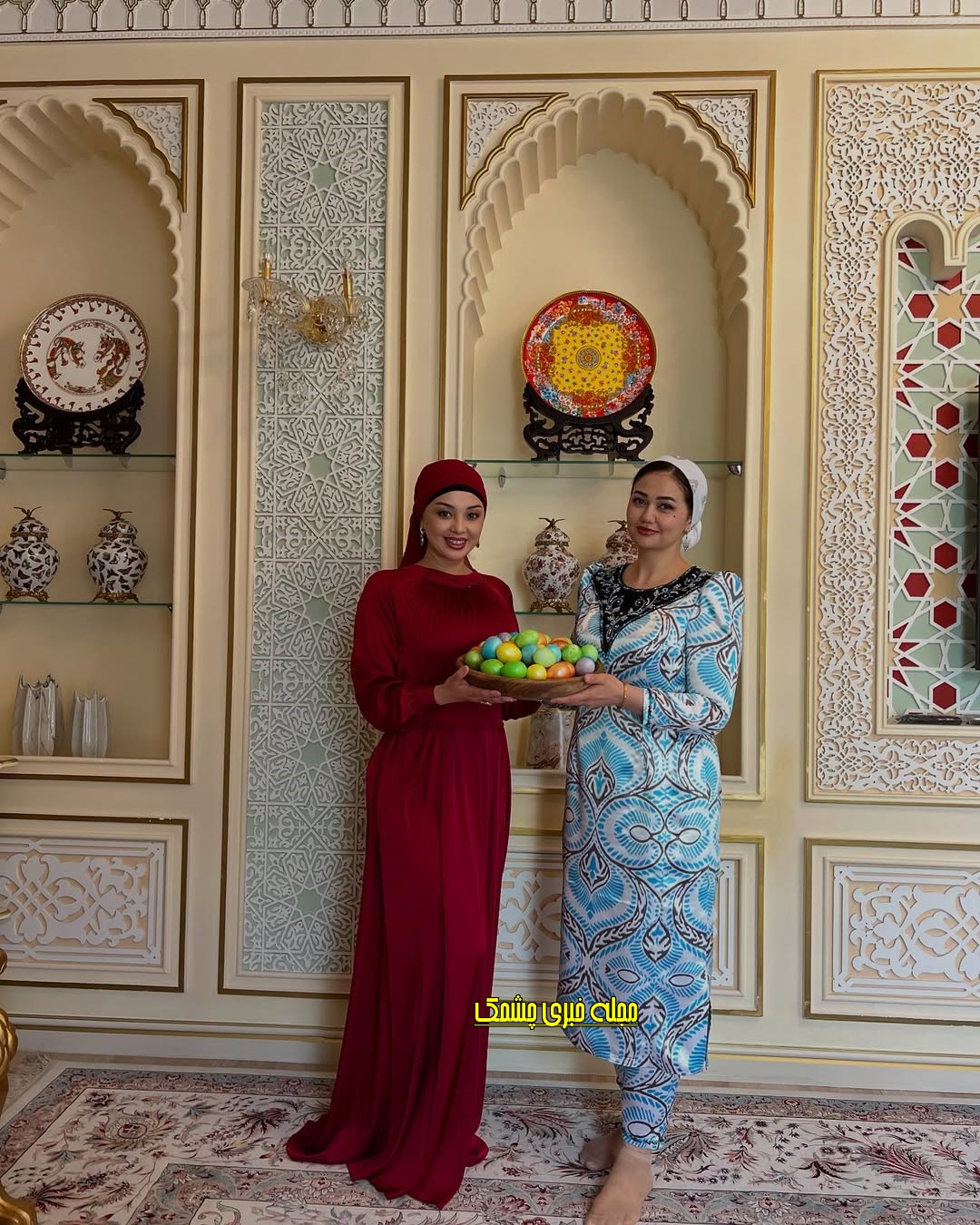 تهمینه رجبوا خواهر داماد نقی معمولی