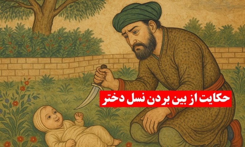 حکایت جالب از بین بردن نسل دختر