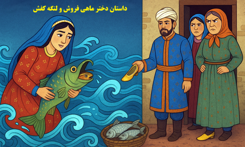 دختر ماهی فروش و لنگه کفش