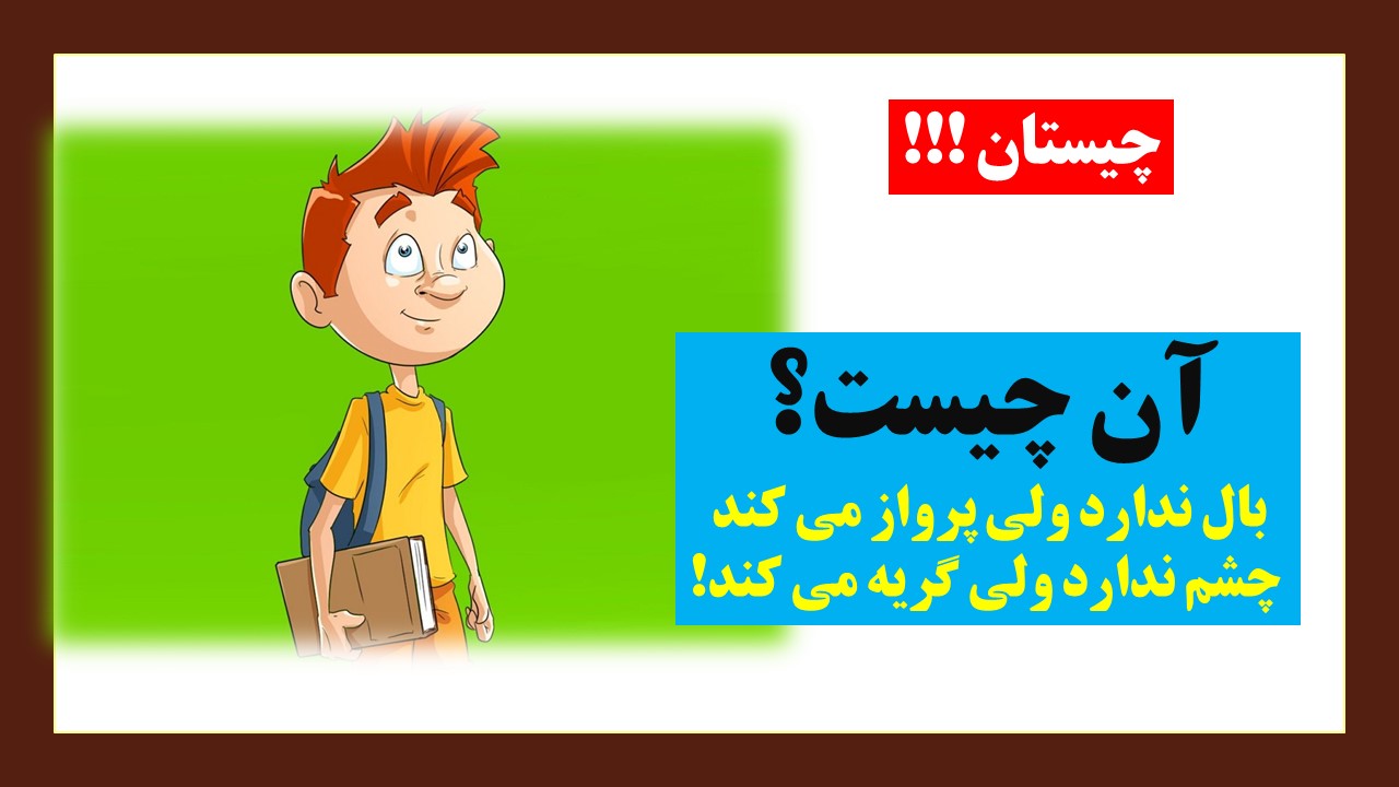 چیستان بال و پرواز