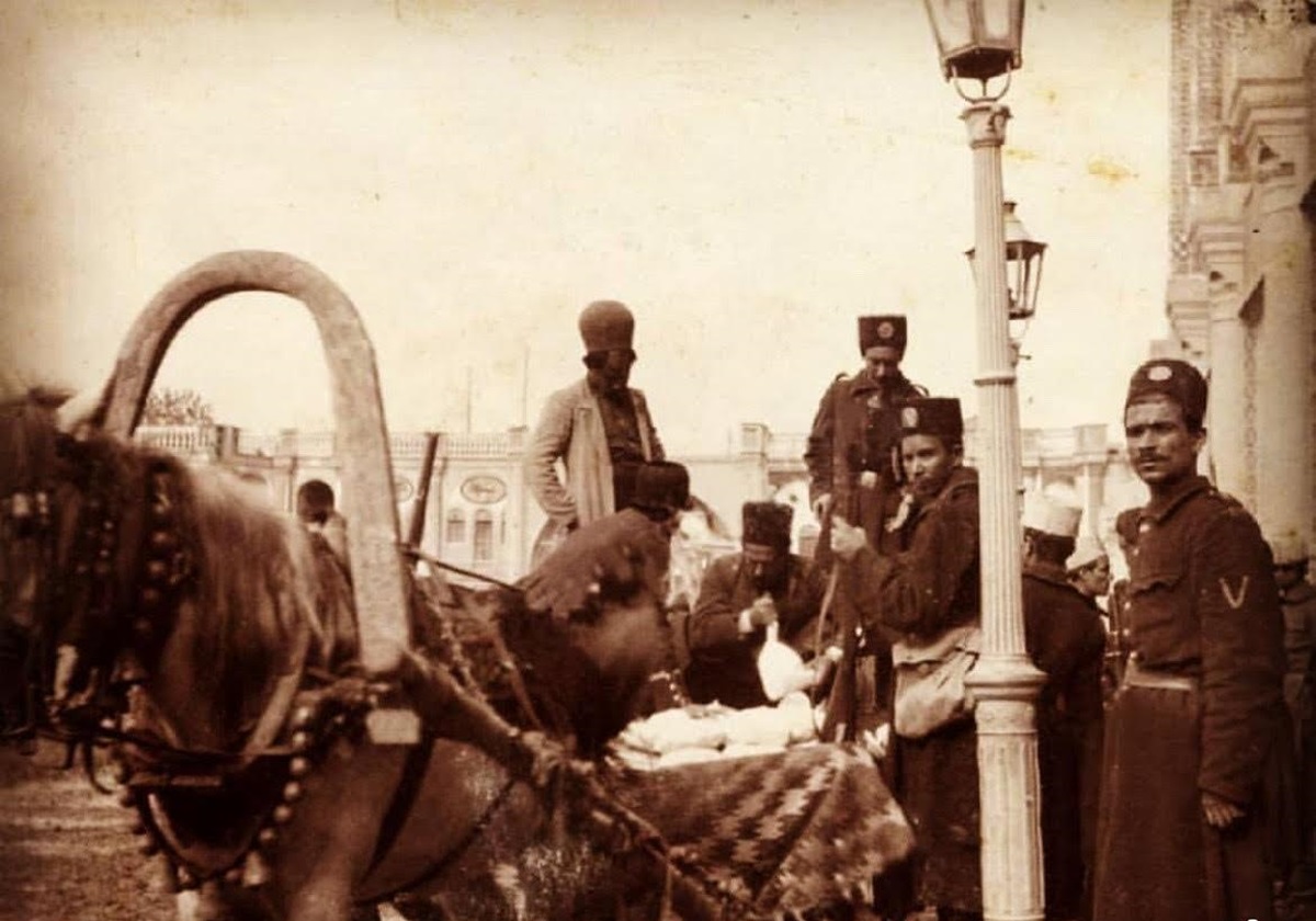 حمل پول بانک شاهنشاهی در دوره قاجار