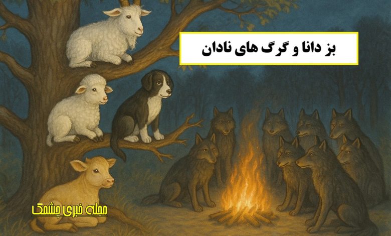 بز دانا و گرگ های نادان