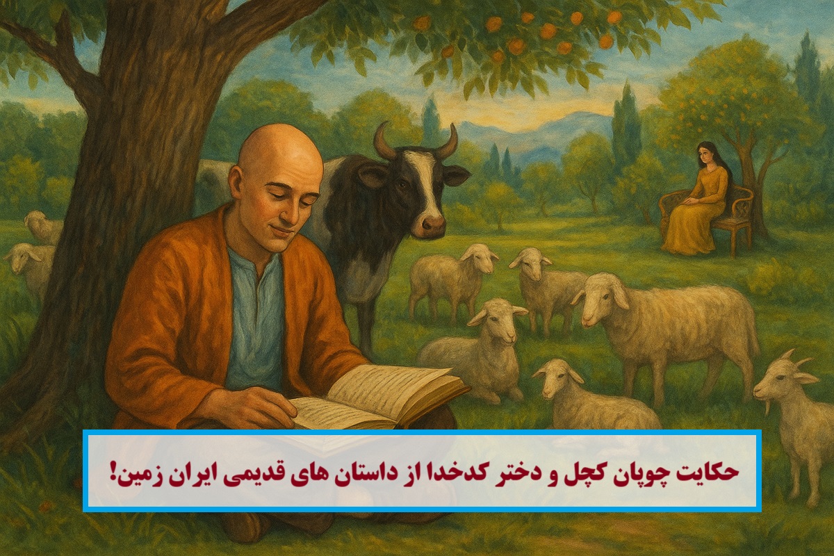 حکایت چوپان کچل و دختر کدخدا 