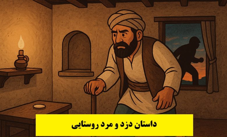 داستان دزد و مرد روستایی
