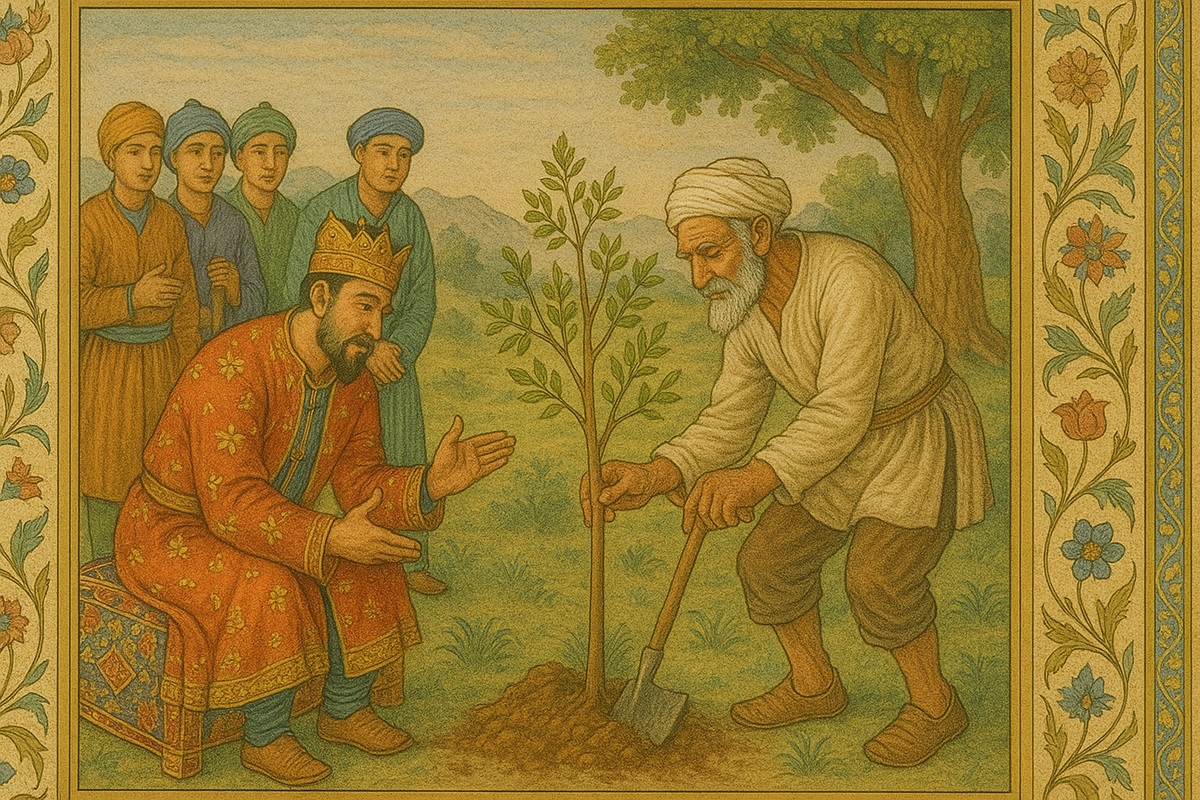 داستان وزیر نادان و دهقان دانا