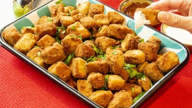 طرز تهیه ناگت بادمجان