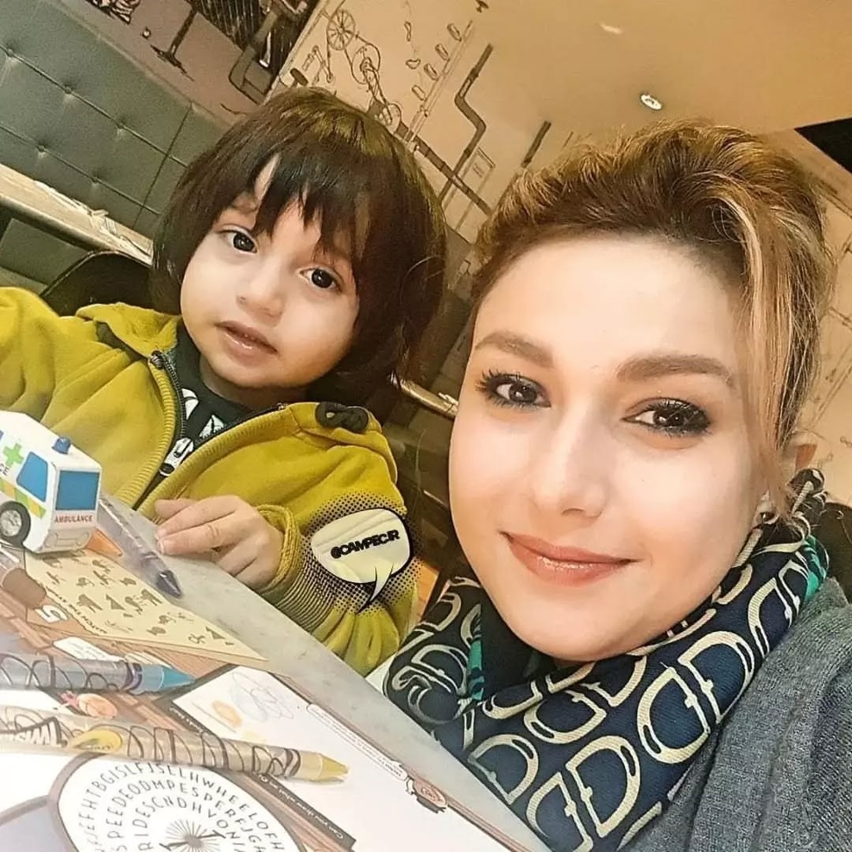 نگین عبداللهی بازیگر ترش و شیرین