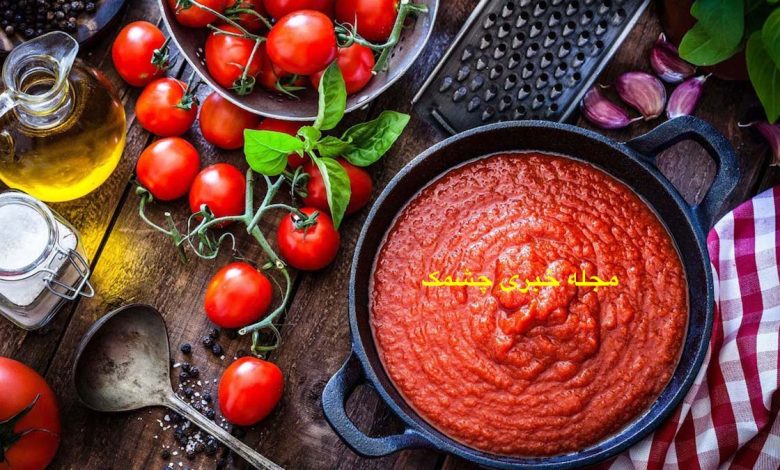پخت رب گوجه خانگی