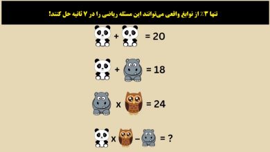 سوال ریاضی با حاصل عبارت آخر