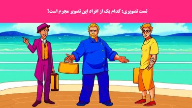 تست تصویری با شناسایی مجرم