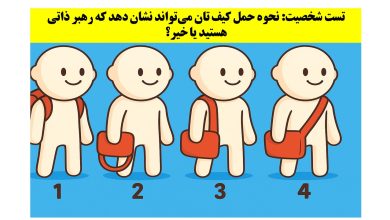 تست شخصیت شناسی با حمل کیف
