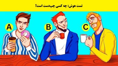 تست هوش با شناسایی فرد چپ دست