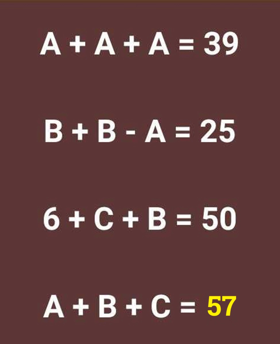 معمای ریاضی با عبارت آخر
