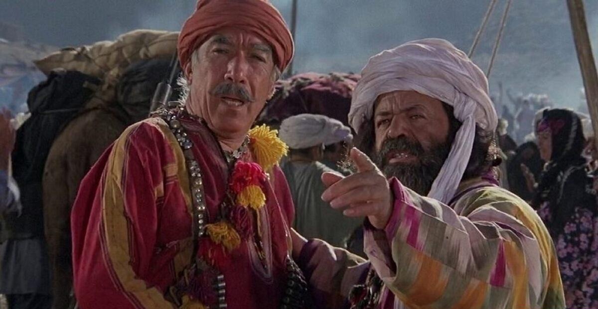 بهروز وثوقی و محمدعلی کشاورز با آنتونی کوئین