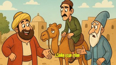 حکایت شتردار ساده دل و مرد مفلس