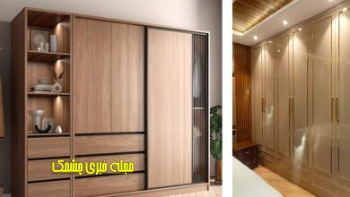 کمد دیواری مدرن مینیمال