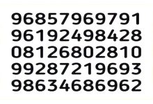 تست قدرت ذهن با عدد 696