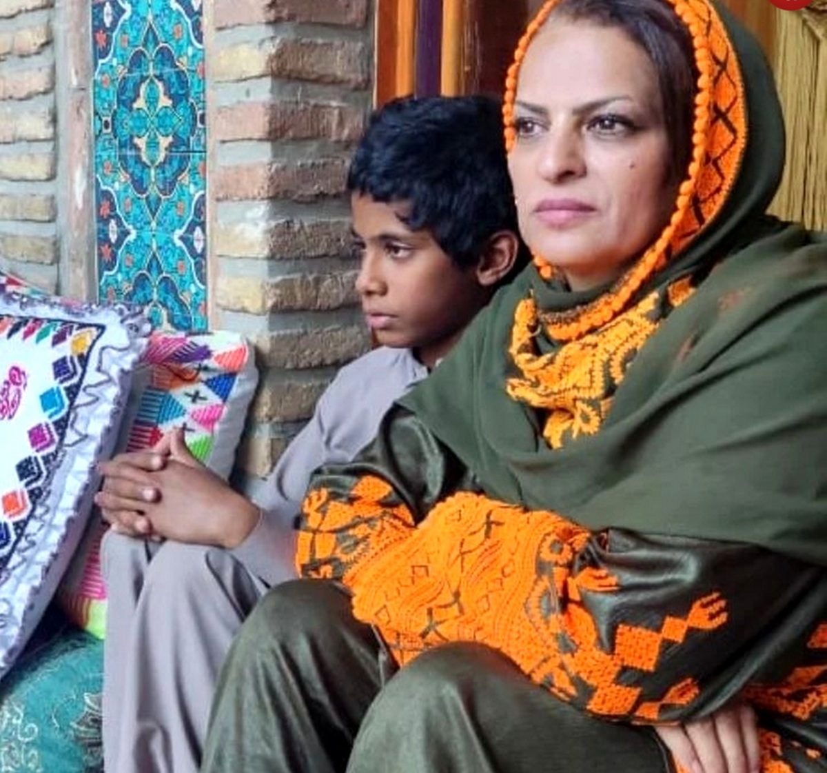 زهرا مرتضوی بازیگر نقش تیامنی