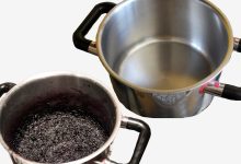 ترفند تمیز کردن قابلمه سوخته