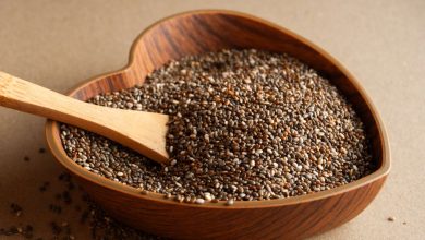 دانه چیا برای پوست